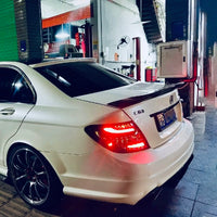 Becquet Mercedes C63 C200 C250 C300 AMG W204 - vue arrière - Becquet Voiture