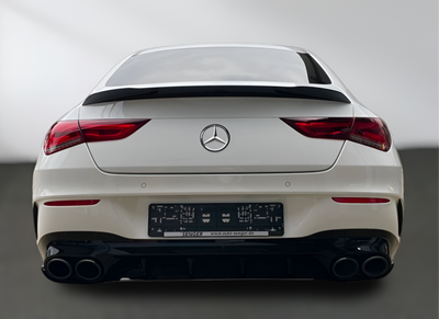 Becquet Mercedes CLA C118 noir brillant AMG - vue arrière - Becquet Voiture