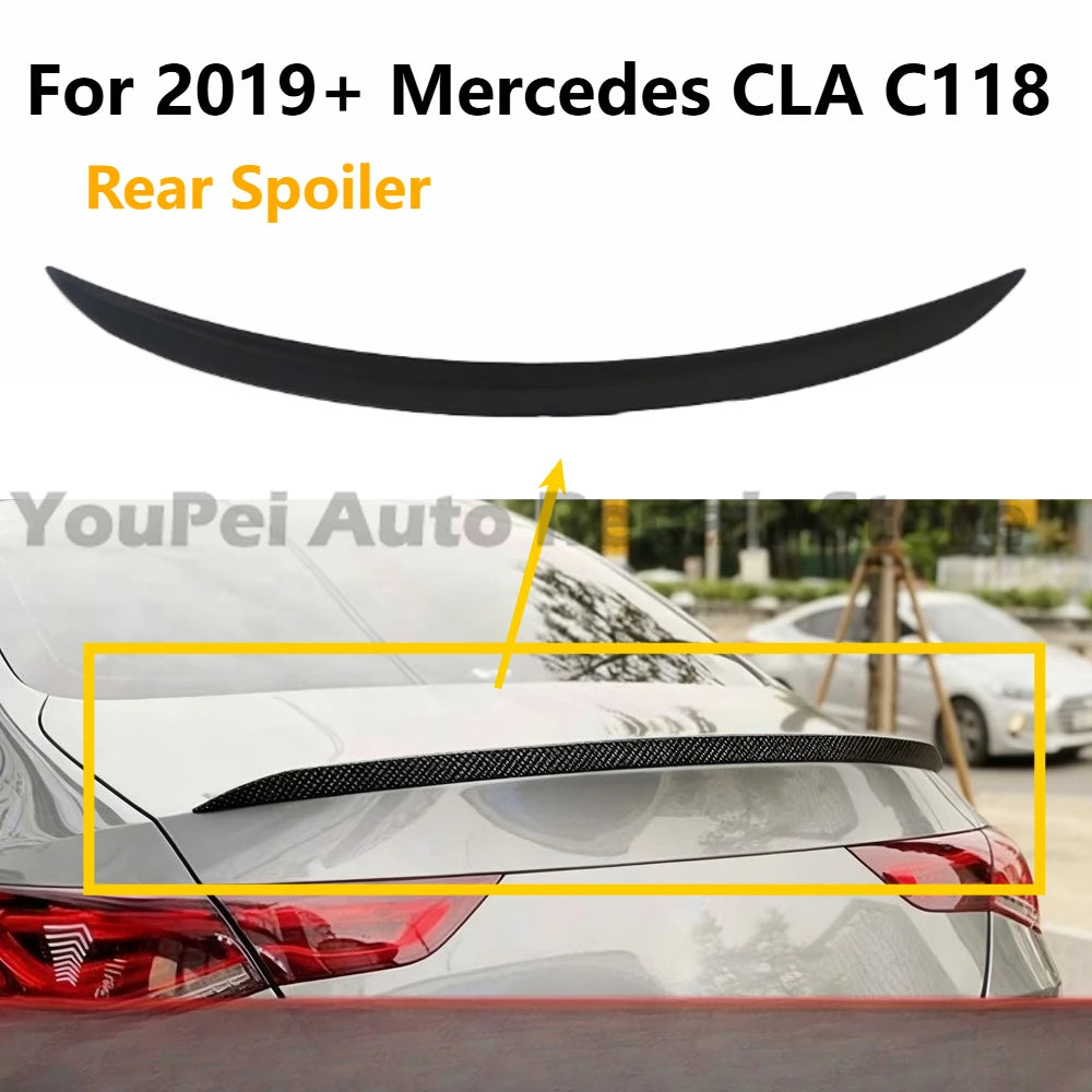 Becquet Mercedes CLA W118 Shooting Brake ABS - vue de face - Becquet Voiture