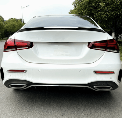 Becquet Mercedes Classe A V177 type A45S AMG - vue de profil - Becquet Voiture