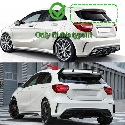 Becquet Mercedes Classe A W176 A45 AMG 2013-2018 - en situation - Becquet Voiture