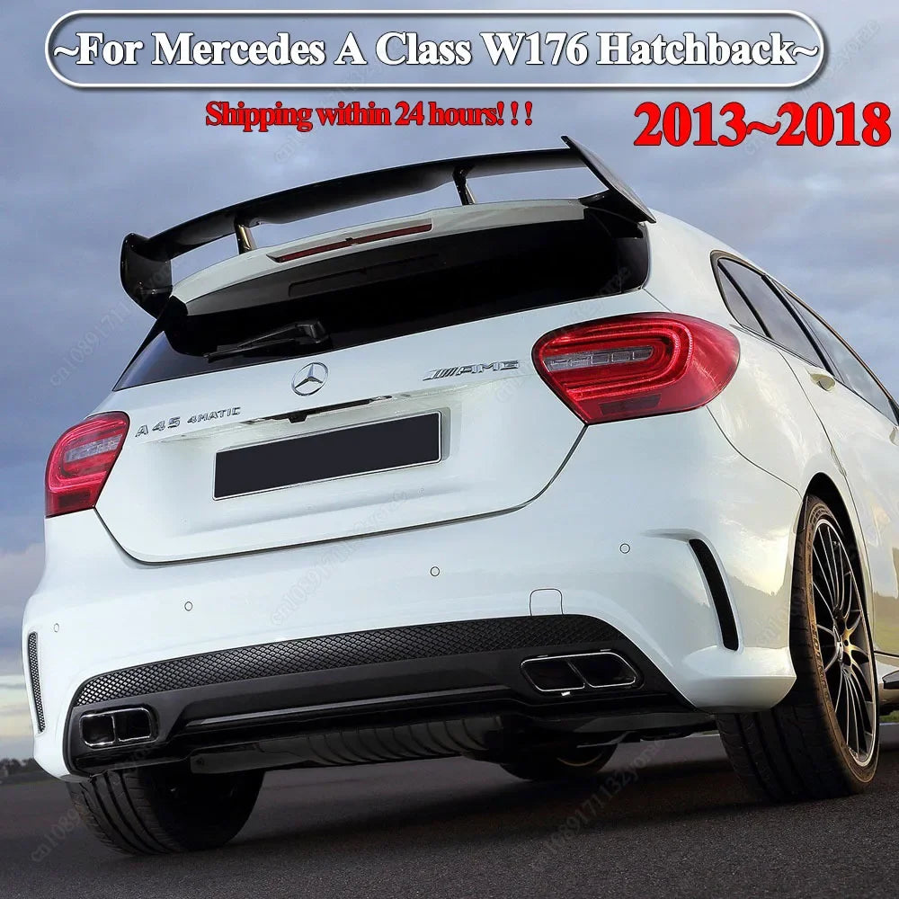 Becquet Mercedes Classe A W176 A45 AMG 2013-2018 - vue de face - Becquet Voiture