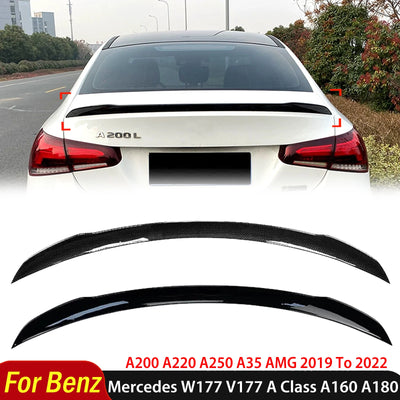Becquet Mercedes Classe A W177 A35 AMG 2019-2022 - vue de face - Becquet Voiture