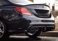 Becquet Mercedes Classe C Berline W205 - vue arrière - Becquet Voiture