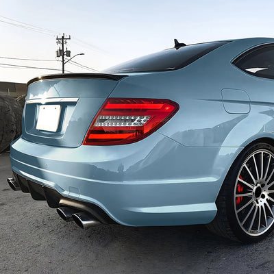 Becquet Mercedes Classe C Coupé C204 AMG 2011-2014 - vue arrière - Becquet Voiture
