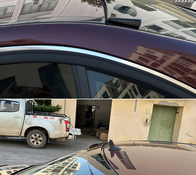 Becquet Mercedes Classe C W204 2008-2014 - détail du montage 2 - Becquet Voiture