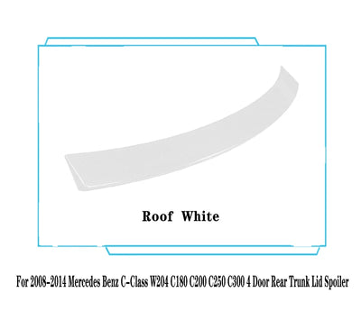 Becquet Mercedes Classe C W204 2008-2014 - installé sur véhicule 3 - Becquet Voiture