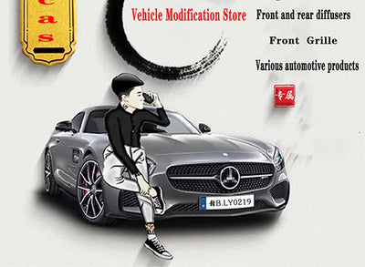 Becquet Mercedes Classe C W204 2008-2014 - vue rapprochée - Becquet Voiture
