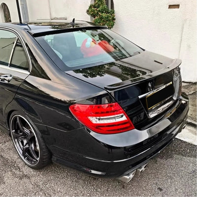 Becquet Mercedes Classe C W204 C63 AMG 2007-2014 - vue de dessus - Becquet Voiture