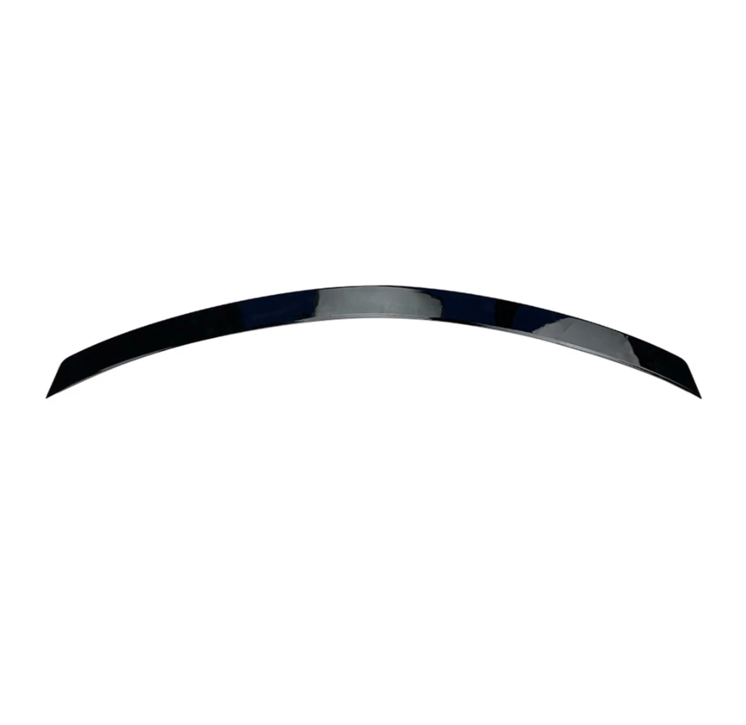 Becquet Mercedes Classe C W204 noir brillant - vue de face - Becquet Voiture
