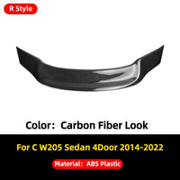 Becquet Mercedes Classe C W205 C43 C450 AMG Splitter - installé sur véhicule 2 - Becquet Voiture