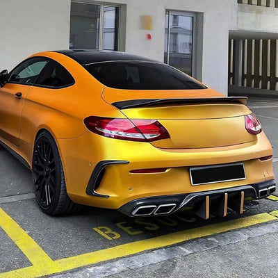 Becquet Mercedes Classe C W205 C43 C450 AMG Splitter - vue arrière - Becquet Voiture