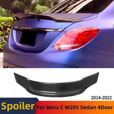 Becquet Mercedes Classe C W205 C43 C450 AMG Splitter - vue de face - Becquet Voiture