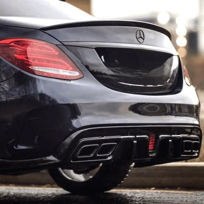 Becquet Mercedes Classe C W205 C63 AMG Berline (2013-2021) - vue de profil - Becquet Voiture