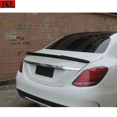 Becquet Mercedes Classe C W205 C63 FD Carbone - vue de trois-quarts - Becquet Voiture