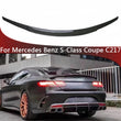 Becquet Mercedes Classe S Coupé S63 C217 Carbone