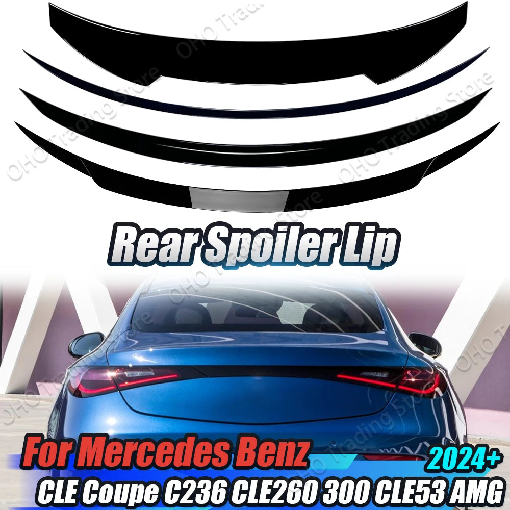 Becquet Mercedes CLE Coupé C236 CLE260 CLE300 CLE53 AMG 2024+ - vue de face - Becquet Voiture