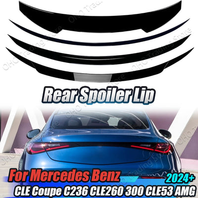 Becquet Mercedes CLE Coupé C236 CLE260 CLE300 CLE53 AMG 2024+ - vue de face - Becquet Voiture