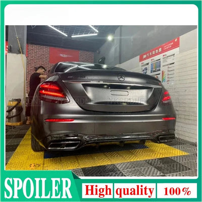 Becquet Mercedes E W213 E63 AMG 2016-2019 ABS - vue de face - Becquet Voiture