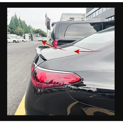 Becquet Mercedes E W214 AMG 2024-2025 ABS - installé sur véhicule - Becquet Voiture