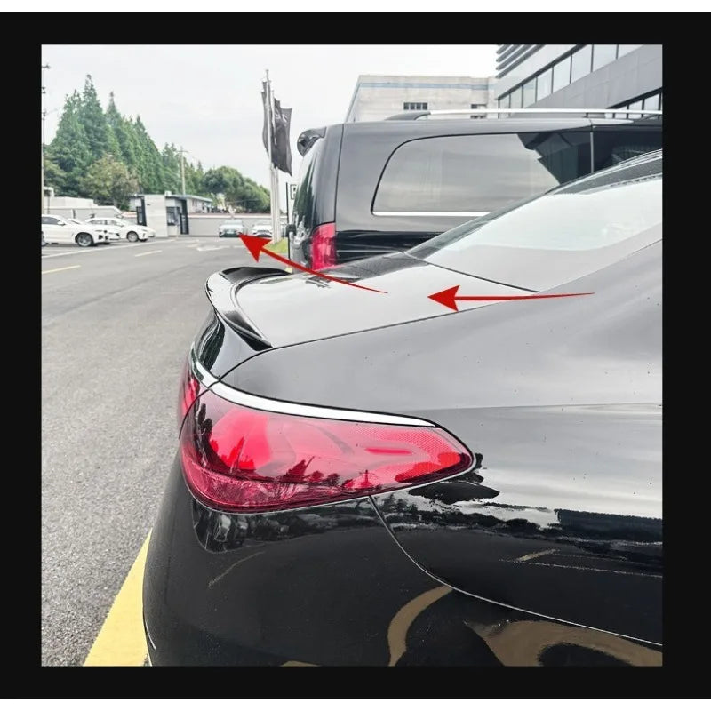 Becquet Mercedes E W214 AMG 2024-2025 ABS - installé sur véhicule - Becquet Voiture