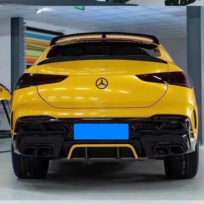 Becquet Mercedes GLE Coupe C167 GLE53 GLE63 2021+ - détail du montage - Becquet Voiture
