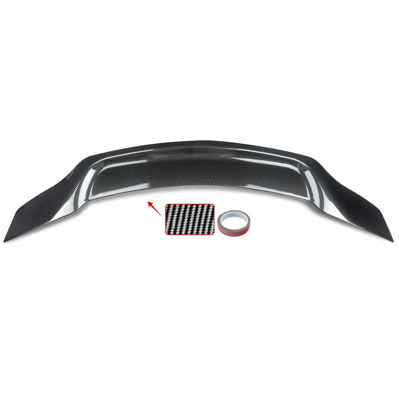 Becquet Mercedes W204 C63 2008-2014 Look Carbone - détail du montage - Becquet Voiture