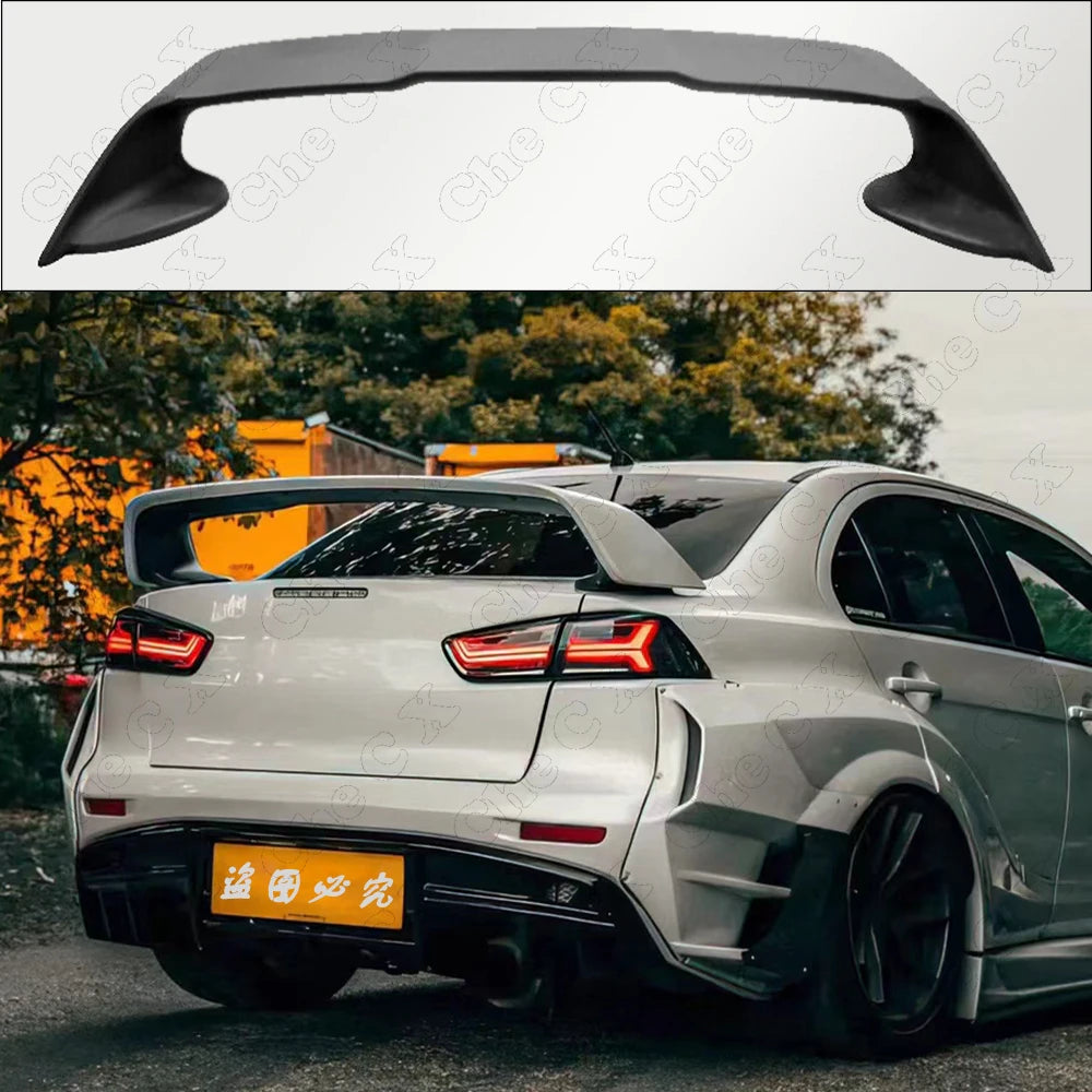 Becquet Mitsubishi Lancer Evolution X 2008-2015 - vue de face - Becquet Voiture