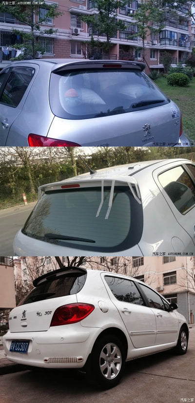 Becquet Peugeot 206 207 307 Sport 2004-2012 - vue rapprochée - Becquet Voiture