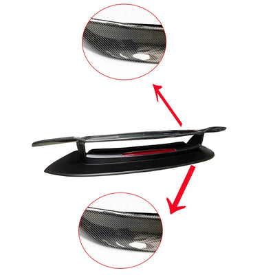 Becquet Porsche 911 992 991 GT Lip SD Carbone - vue de profil 2 - Becquet Voiture