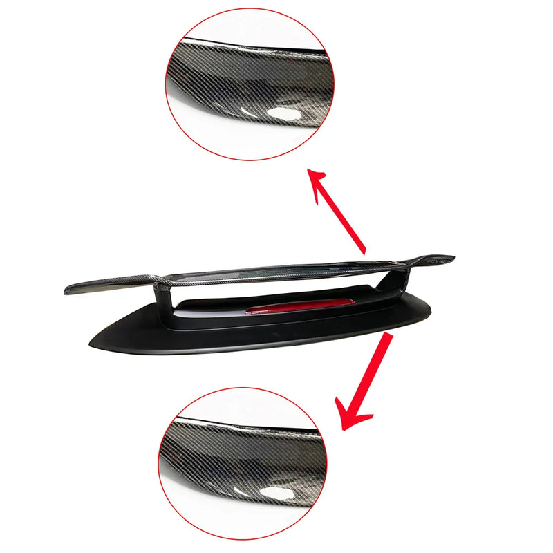 Becquet Porsche 911 992 991 GT Lip SD Carbone - vue de profil 2 - Becquet Voiture
