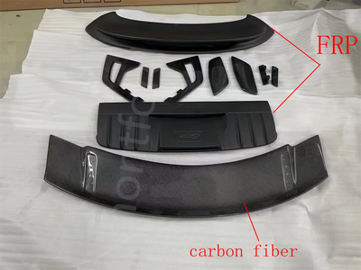 Becquet Porsche 911 992 GT3 Carbone 2019-2023 - vue arrière 2 - Becquet Voiture