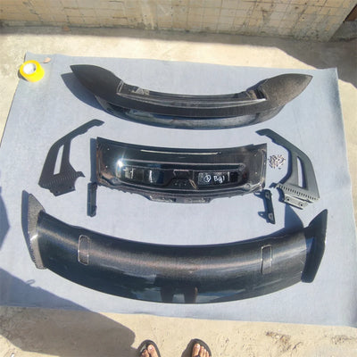 Becquet Porsche 911 992 GT3 Carbone 2019-2023 - vue de face 2 - Becquet Voiture
