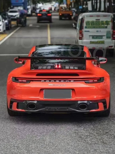 Becquet Porsche 911 992 GT3 Carbone 2019-2023 - vue rapprochée - Becquet Voiture