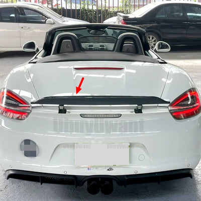 Becquet Porsche Boxster 981 2013-2016 - vue arrière - Becquet Voiture