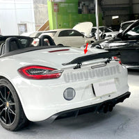 Becquet Porsche Boxster 981 2013-2016 - vue de profil - Becquet Voiture