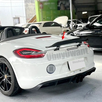 Becquet Porsche Boxster 981 2013-2016 - vue de profil - Becquet Voiture