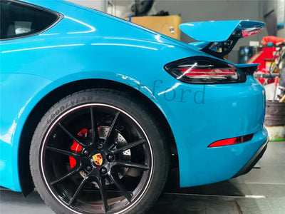 Becquet Porsche Cayman Boxster 718 - vue arrière - Becquet Voiture
