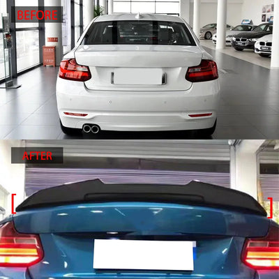 Becquet PSM BMW Série 2 F22 F23 F87 M2 2014-2021 - vue de profil - Becquet Voiture