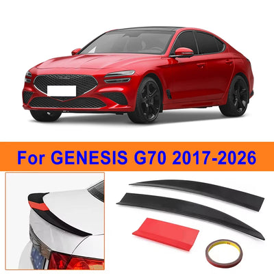 Becquet Réglable 3-Sections Genesis G70 2017-2026 - vue de face - Becquet Voiture