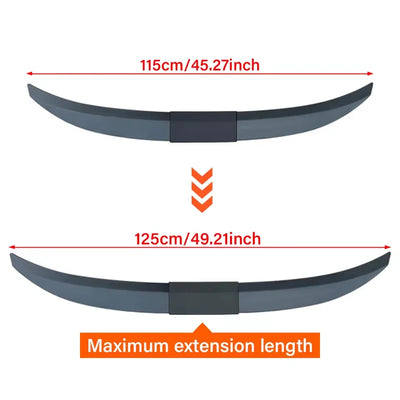 Becquet Reglable Mercedes EQB 250 300 350 2021-2026 - vue de profil 2 - Becquet Voiture