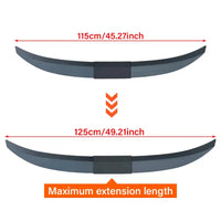 Becquet Réglable Mercedes EQE 300 350 500 2022-2026 - vue de profil 2 - Becquet Voiture