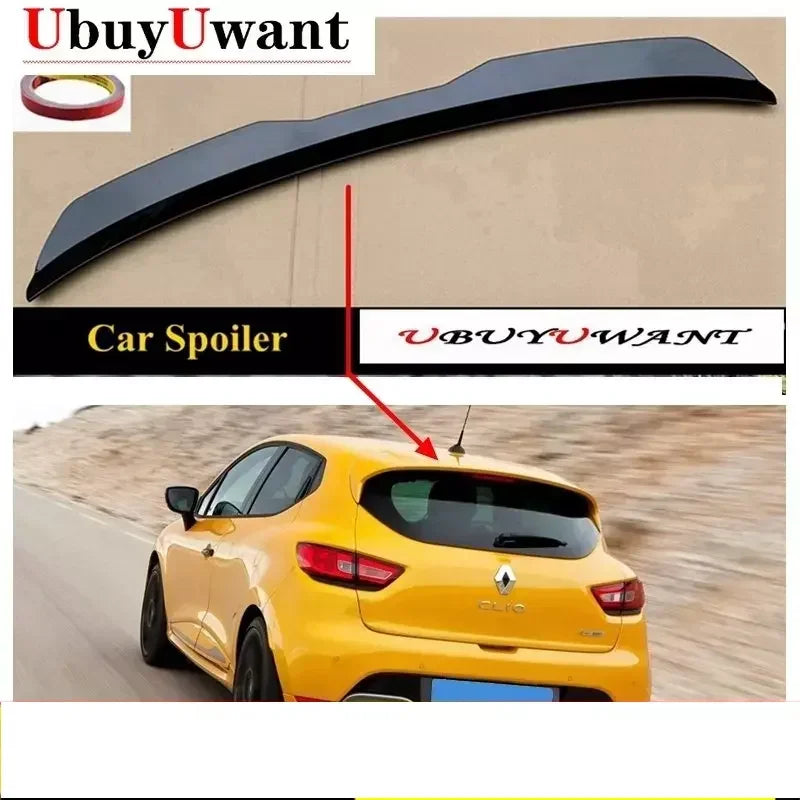 Becquet Renault Clio 4 IV Hatchback 2012-2019 ABS - vue de face - Becquet Voiture