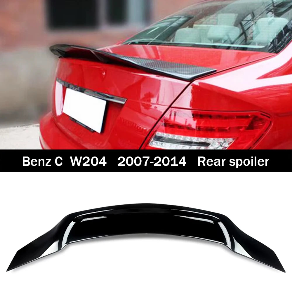 Becquet RT Mercedes Classe C W204 C63 AMG 2008-2014 - vue de face - Becquet Voiture