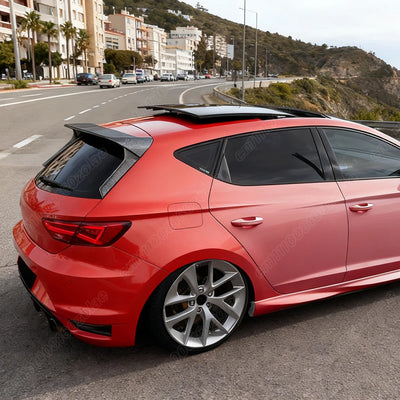 Becquet Seat Leon 5F MK3 2013-2019 - installé sur véhicule - Becquet Voiture