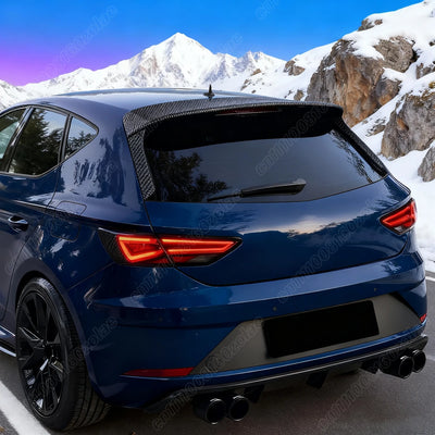 Becquet Seat Leon 5F MK3 2013-2019 - vue rapprochée - Becquet Voiture