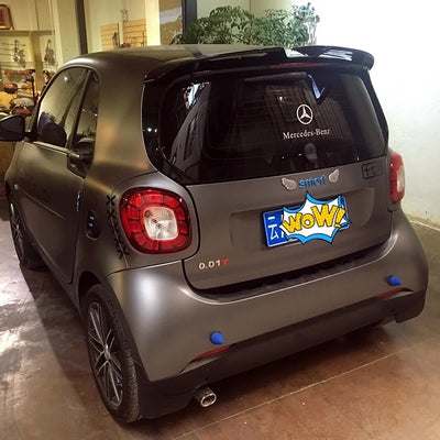 Becquet Smart Forfour 453 - vue arrière - Becquet Voiture