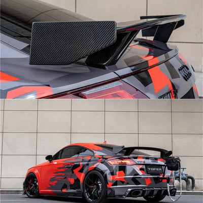 Becquet Splitter GT Audi TT RS MK3 2008-2023 - détail du montage - Becquet Voiture