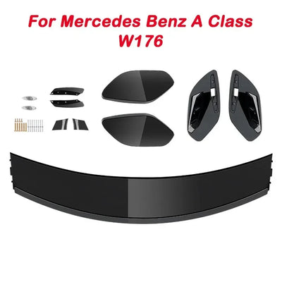 Becquet Sport Mercedes A W176 W177 Hatchback 2013-2022 - détail du montage 2 - Becquet Voiture
