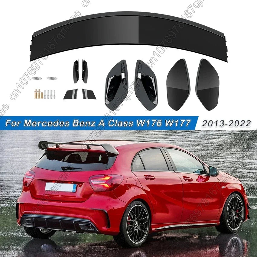Becquet Sport Mercedes A W176 W177 Hatchback 2013-2022 - vue de face - Becquet Voiture